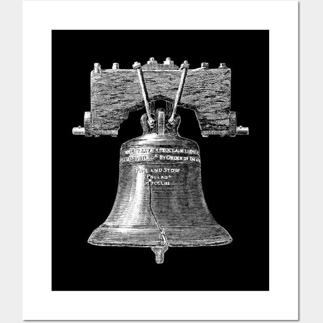 Liberty Bell - American Independence Wall Art by warishellstore